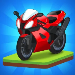 Icône de Merge Bike game Idle Tycoon